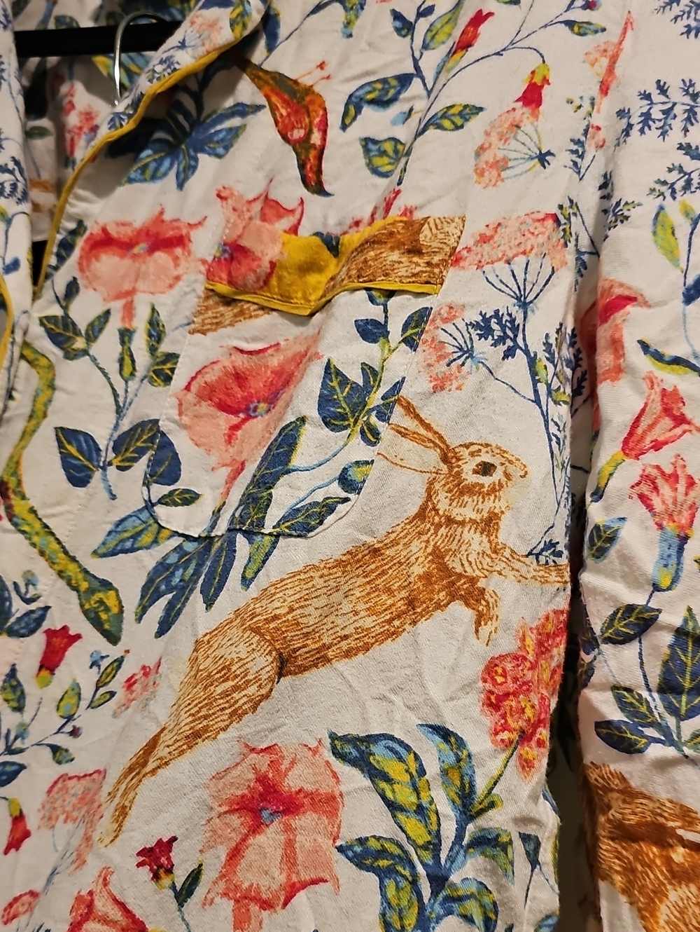 Anthropologie Flannel Pajamas Size Medium - Picture 2 of 6